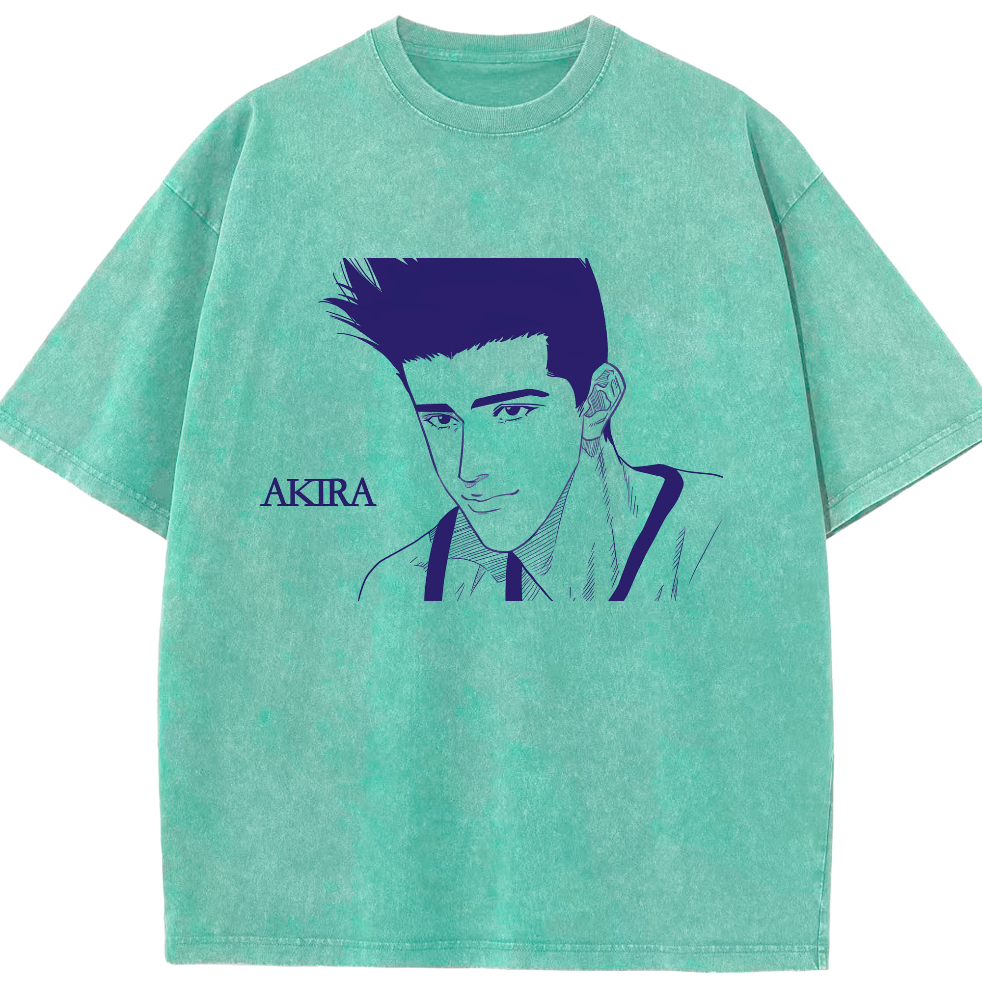 （画像用） SLAM DUNK／スラムダンク 綿100% ヴィンテージ風 半袖Tシャツ（フロントプリント）